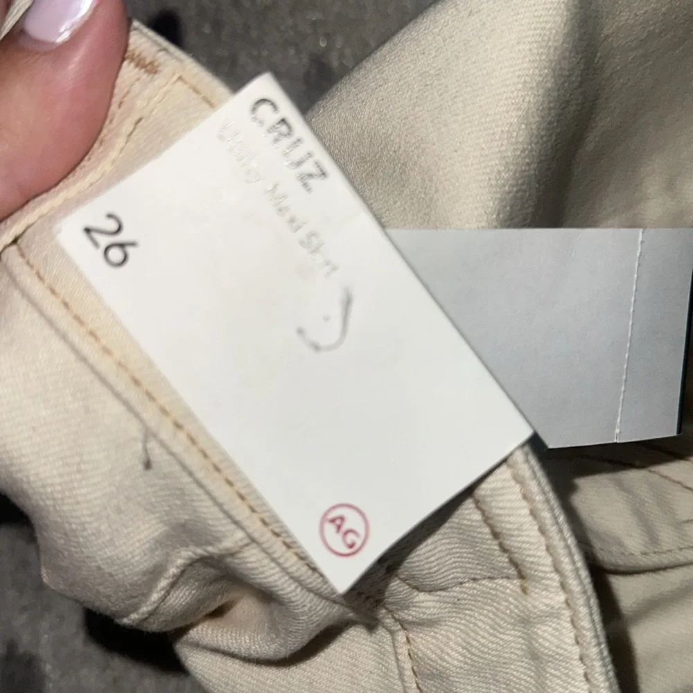 Ag Adriano Goldschmied chic cream